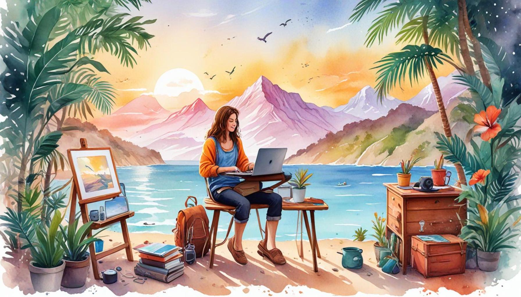 Steps to Become a Digital Nomad and Live Working Remotely
